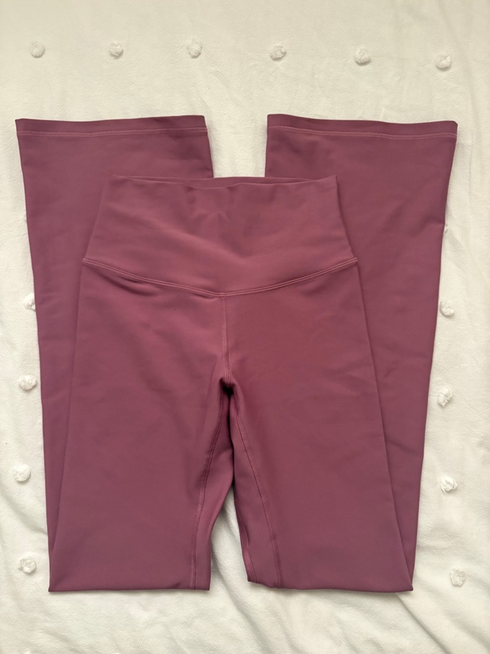 Abercrombie & Fitch High-Waisted Leggings in Mauve